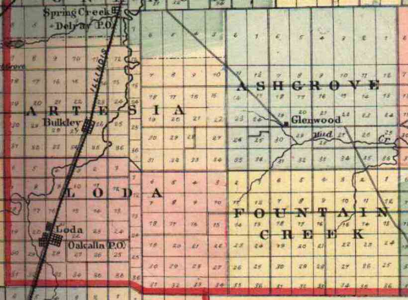 Iroquois County ILGenWeb Maps